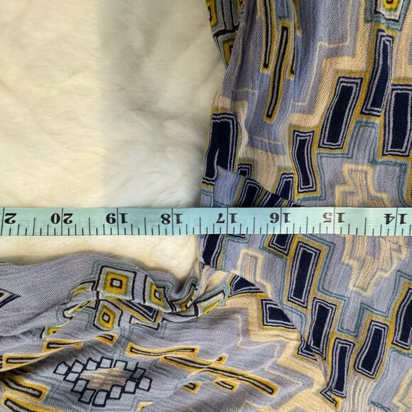 Rene Derhy Paisley Mini  Dress Size Small - Picture 8 of 10